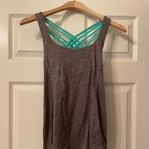 Lululemon tank top with built-in sports bra